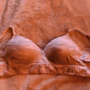 vs pink camo bra